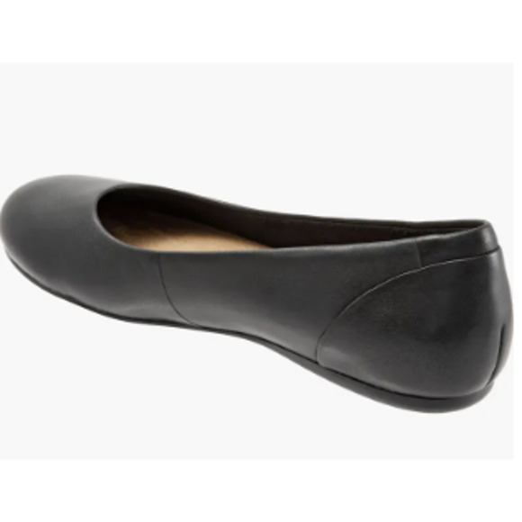 SoftWalk womens Sonoma Ballet Flat, Black, Size 8 Narrow US - Picture 4 of 4